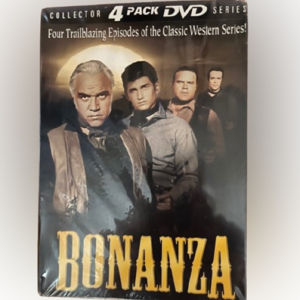 NWT Bonanza Collector Series 4 Pack DVD Sealed